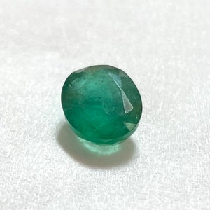 3.20 Ct Vivid Green Emerald Oval,Certified Emerald, Real Zambian Emerald For loose emerald ,11.10x8.20 mm Natural Emerald for Jewelry Making