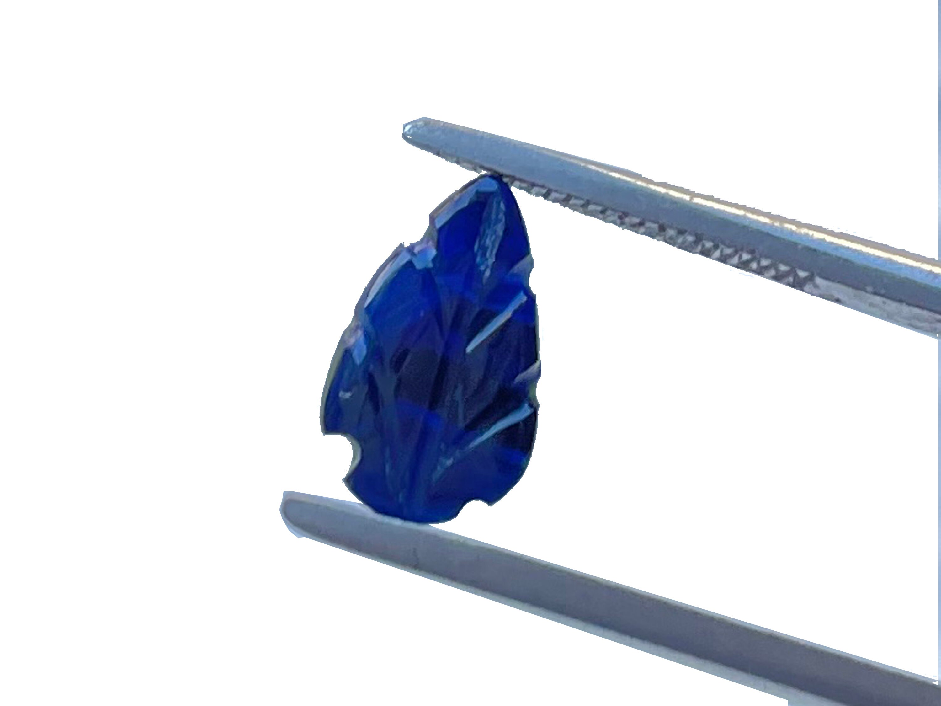 Pietra Preziosa Di Zaffiro Bicolore Da 1,25 Carati Cuscino Zaffiro Sciolto Dal M - Foto 7