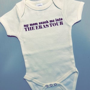 The Eras Tour baby Onesie® * pregnancy * Taylor * pregnancy announcement * swiftie