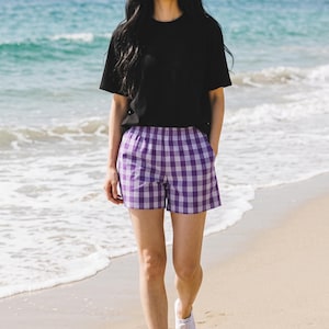 Palaka Shorts: 100 percent Cotton Hawaiian Style with Pockets - please read the entire description-MORE COLORS AVAILABLE-see other listing