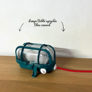 Lamp BOBBI - Duck Green - Walker - Creation - Unique piece