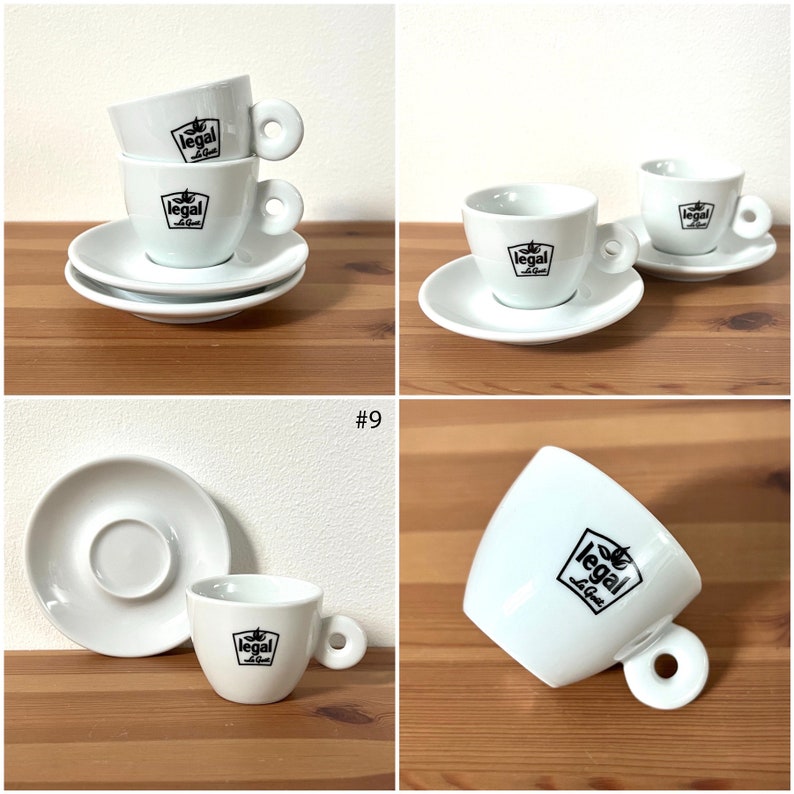 Duo of coffee cups Espresso Vintage Bistro image 10