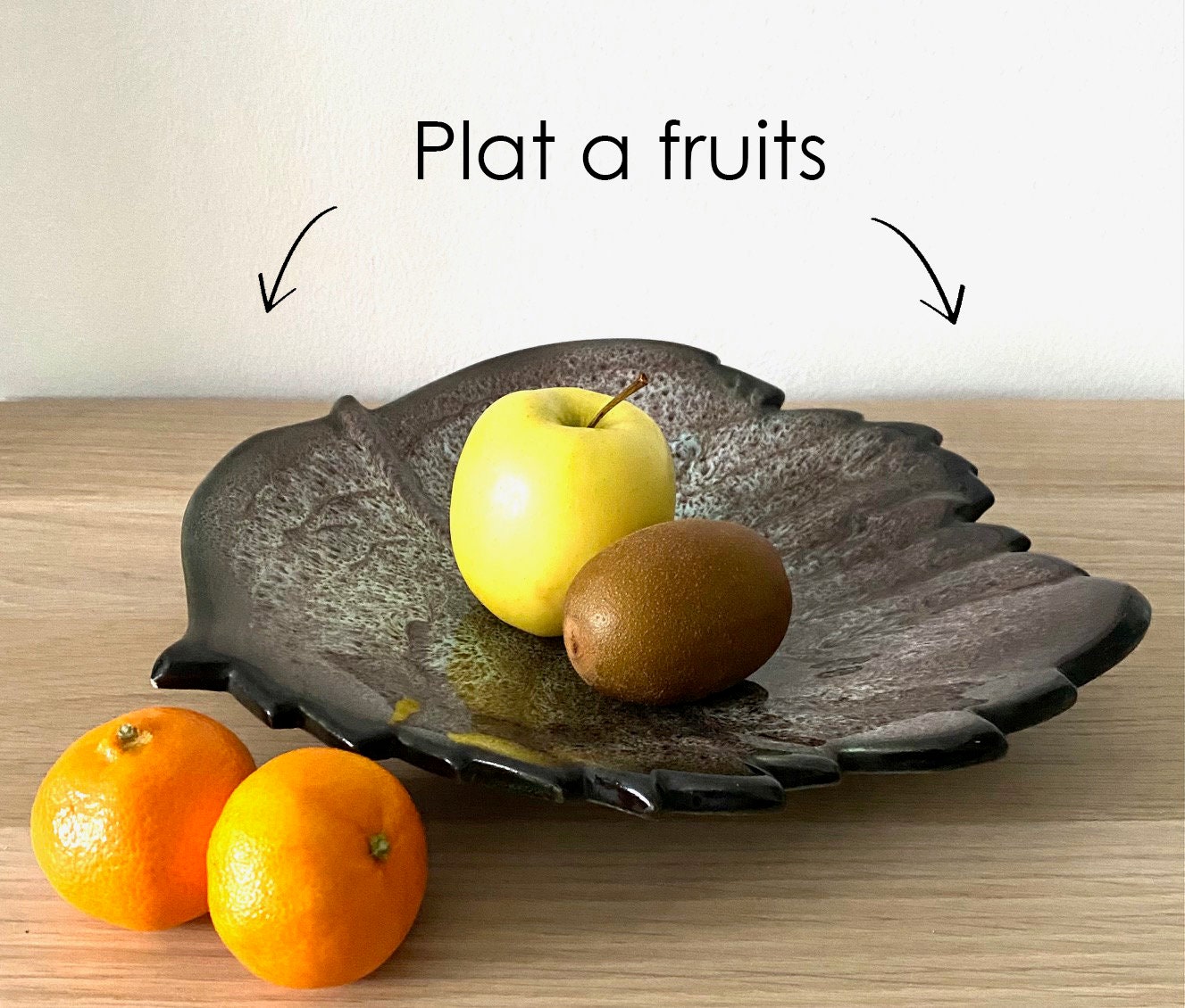 Plat A Fruit - Céramique Poterie de Vallauris