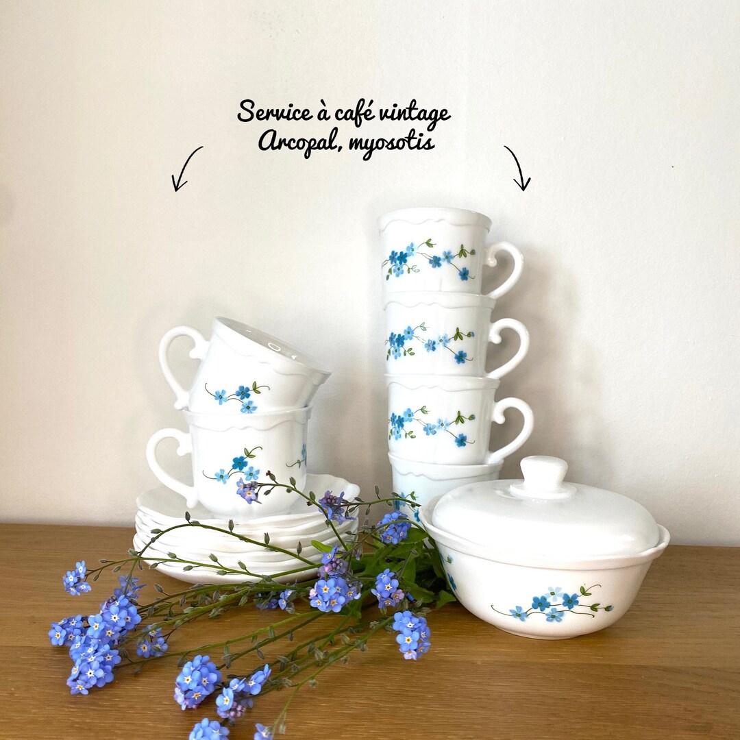 Arcopal service a cafe d'occasion - Arts de la table