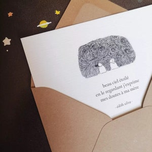 Carte haïku Doutes
