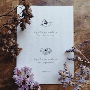 Carte Petit Nid