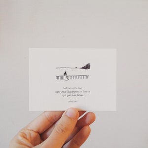 Carte Balcon Mer