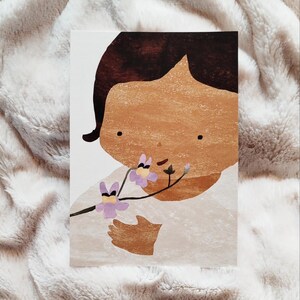 Cartes couleurs Enfant cymbalaires