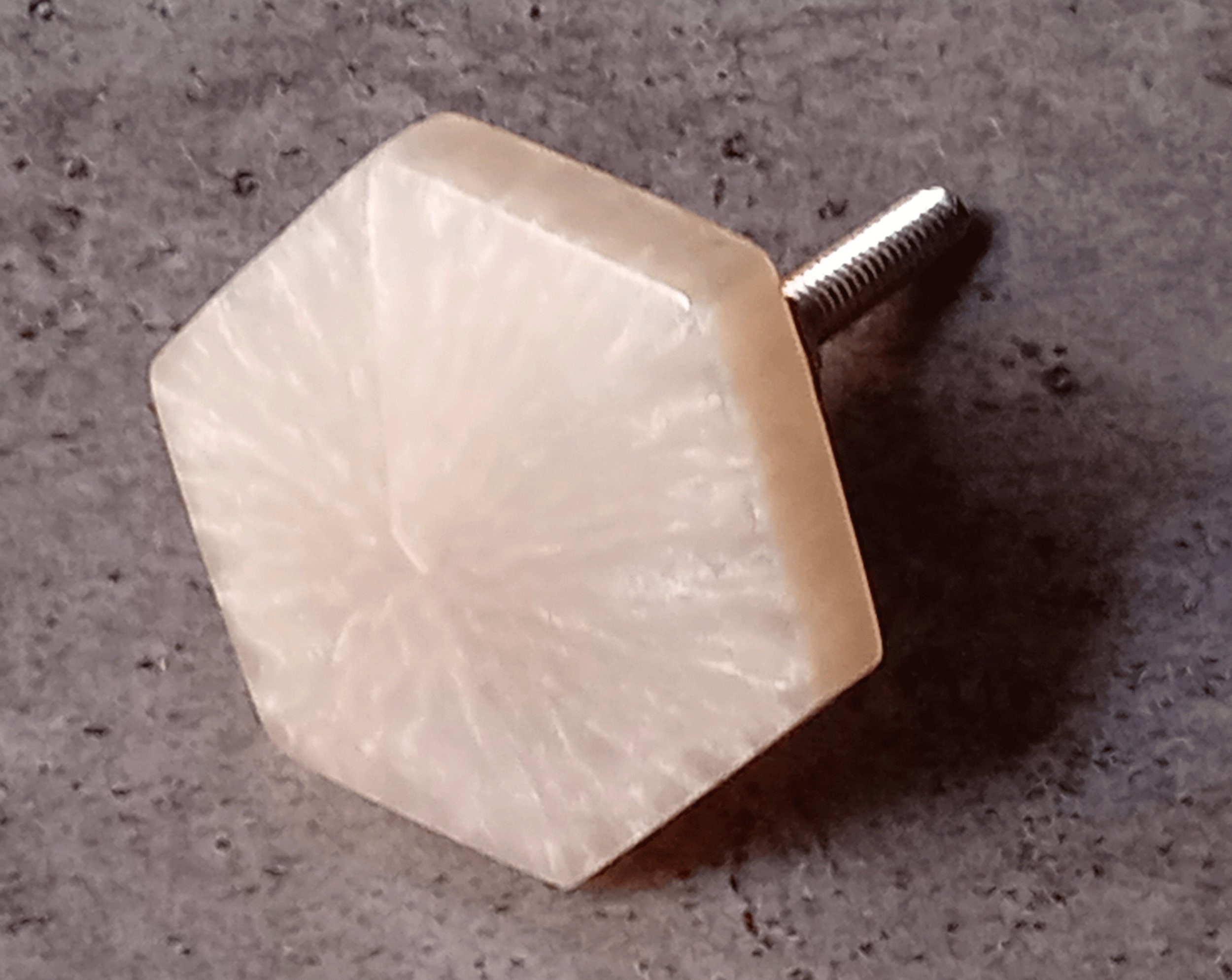 Perilla de resina blanca / tiradores de cajón / perillas del | Etsy