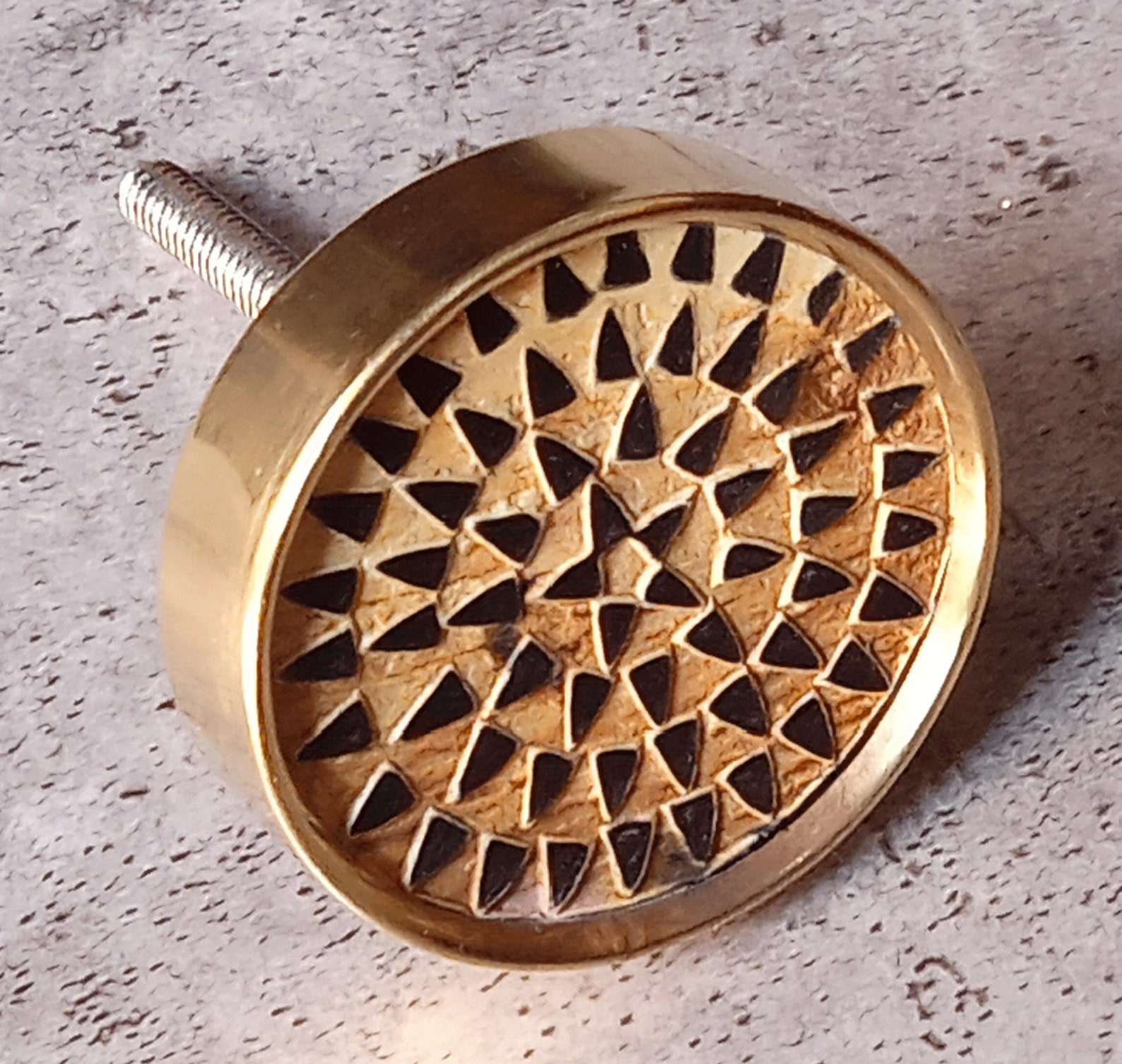 Small Star Wood Knob Artistic Knob and Furniture Etsy