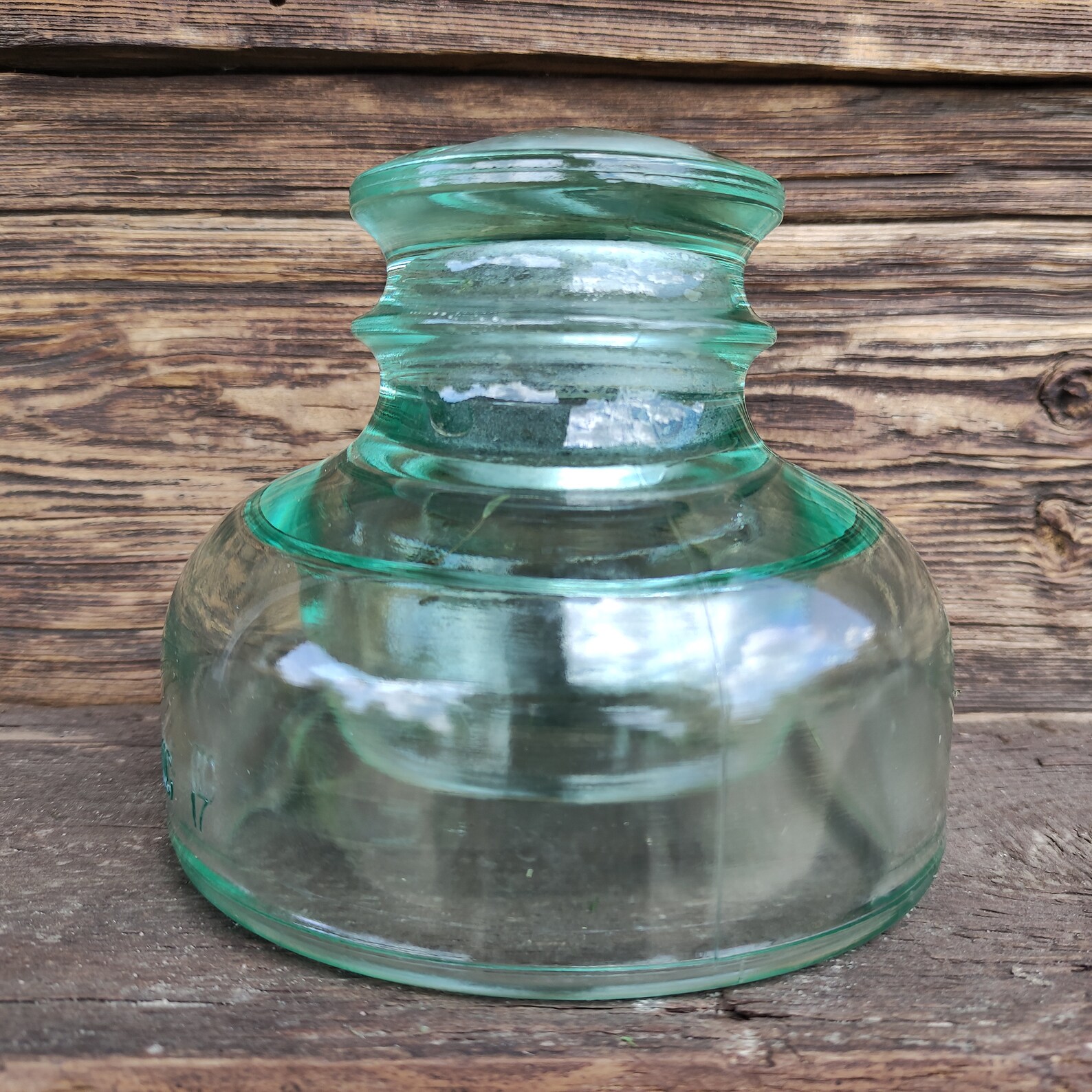 GLASS INSULATOR Light Green Modern Electrical Insulator 2017 Etsy