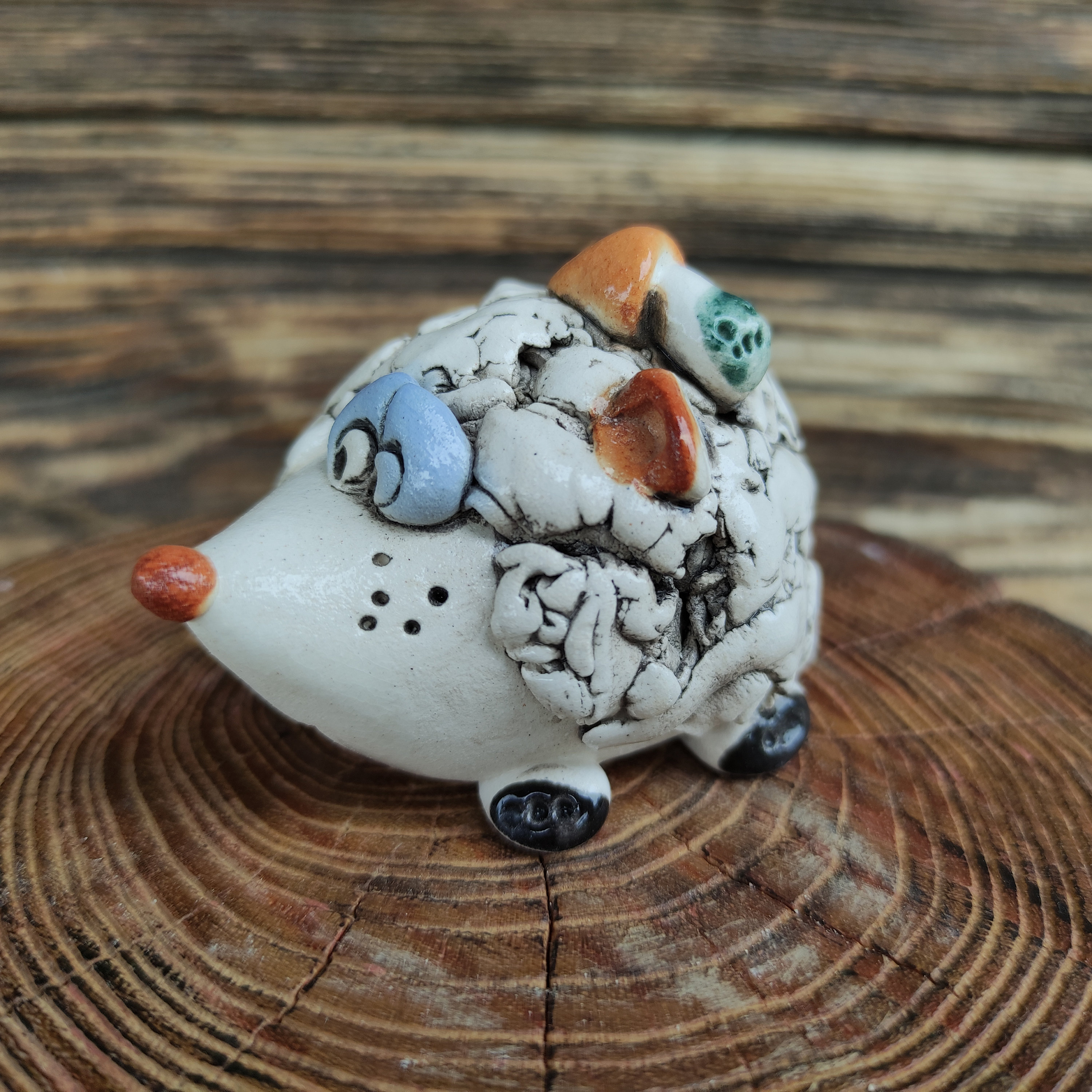 Ceramic Porcelain Hedgehog Figurine Kids Room Decor 1.77 Etsy