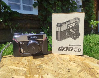 改修済み FED-3 35 mm レンジファインダーフィルムカメラ、ソ連製