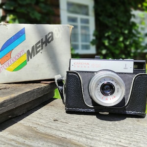 Vintage LOMO Smena 8 M Kamera: 35 mm Film, UDSSR 1980er Jahre
