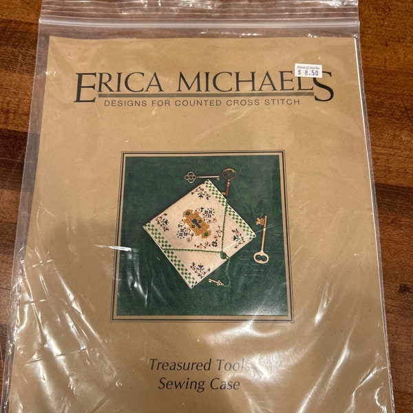 Erica Michaels Treasured Tools Sewing Case Cross Stitch Kit