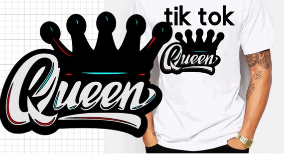 Download Clip Art Tictok Cricut Cut File Svgpngdxfepspdf Digital Download Bundle Birthday Tiktok Queen And King Svg Tiktok Princess Svg Trending Svg Art Collectibles