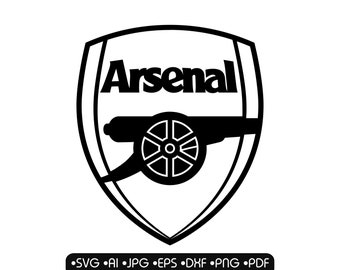 pix Arsenal Logo Png White arsenal badge black and white
