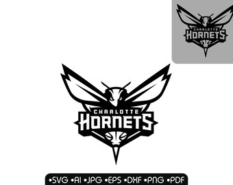 Charlotte Hornets Svg Etsy