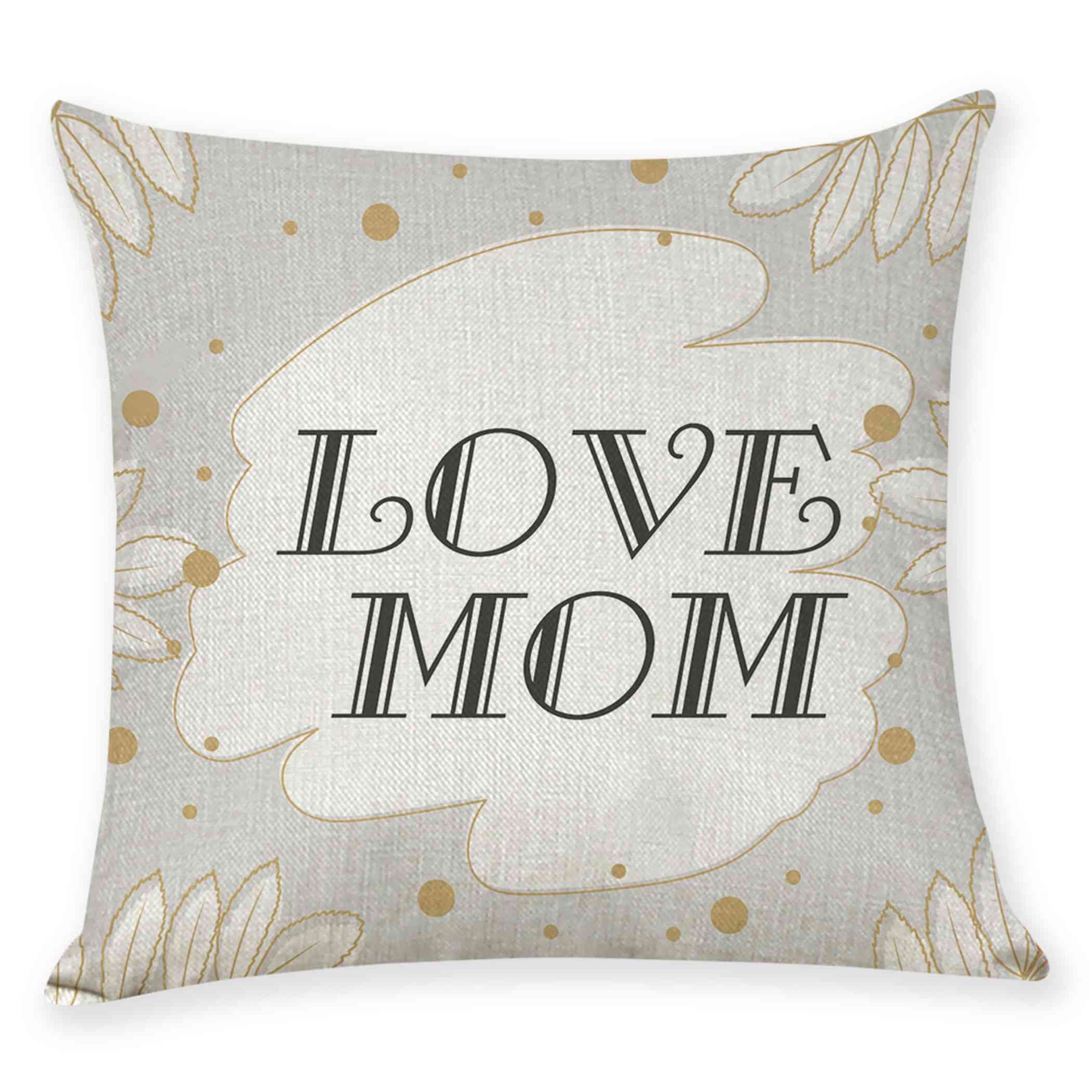 Mother's Day pillow case Love mom pillow cover Etsy