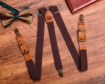 Personalise Father's Day Gift, Men’s Suspenders, Best Man Gifts, Wedding Gifts, Anniversary Gift, Groomsmen Gift, Gift for Husband