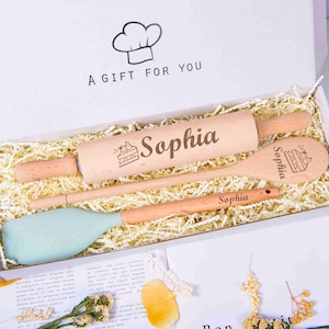 Personalisiertes Backset, Geschenkbox für die Küche, Geschenk für Mama, Geschenk für Mama, Geschenk für Mama, Geschenk für Mama, Geschenk zum Kochen, Backen, Utensilien, Geschenk für Sie