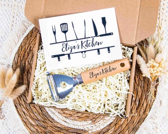 Personalized Vegetable Peeler Gift Box, Engraved Wood Handle