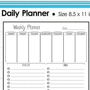 24 Hour Clock Printable 24 Hour Weekly Planner 24 Hour Daily monthly