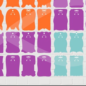 Tarjeta de presentación de llavero Svg/Soporte de tarjeta de llavero Svg/Tarjeta de embalaje de llavero/4*6 pulgadas/Plantilla de tarjeta de presentación de llavero/Clipart Cricut Silhouette
