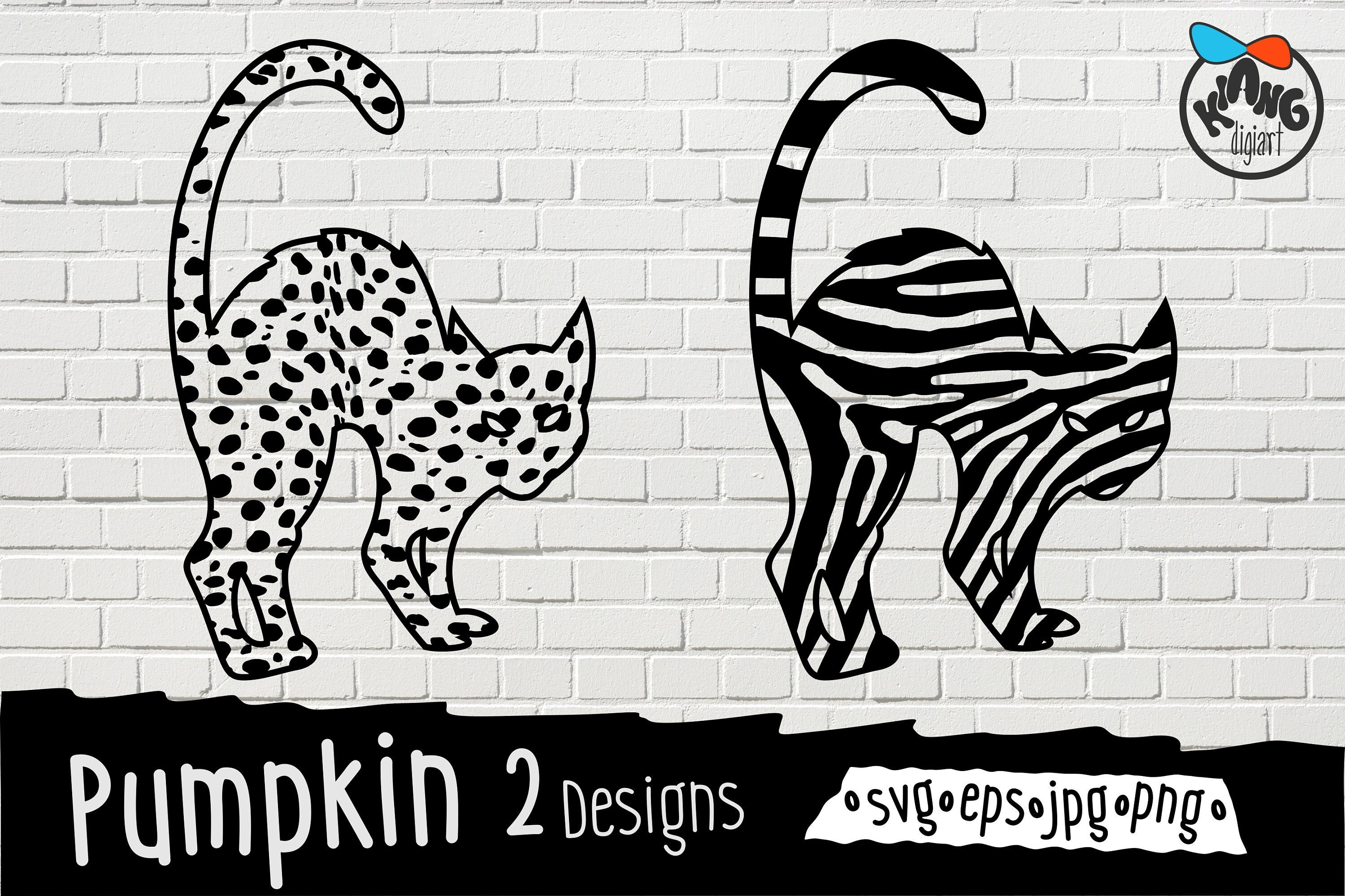 Leopard Pumpkin Svg Leopard Print Svg Pumpkin Svg Halloween Etsy