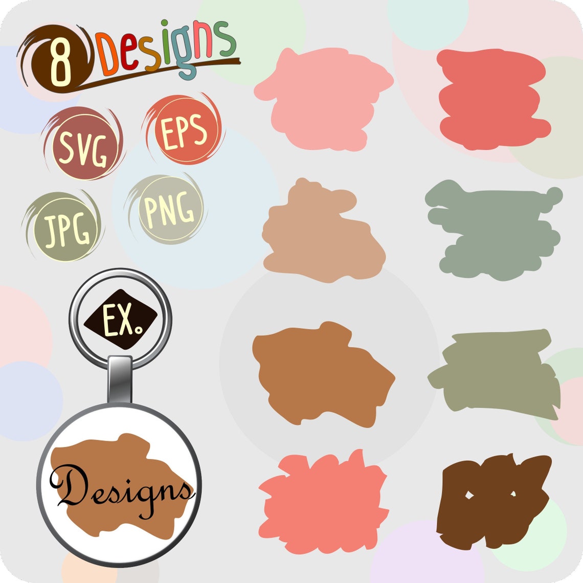 Download Keychain SVG Keychain Svg Bundle Keychain Background SVG | Etsy