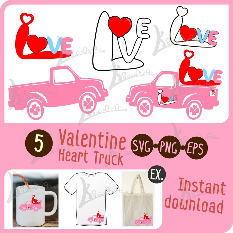 Download Valentines Svg Cutting File Svg Conversation Hearts Stickers Valentines Vintage Truck Valentines Red Truck Svg Valentine S Day Png Eps Digital Art Collectibles Deshpandefoundationindia Org