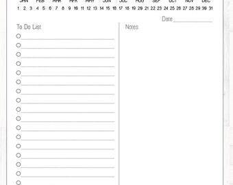 Afdrukbare dagelijkse takenlijstplanner (pdf-bestand)