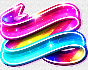 Rainbow Heartbeat Pride Month Sign, LGBTQ Art (Digital Download)
