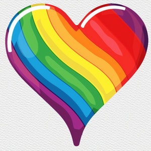 Orgullo LGBTQ, latido del corazón, cartel del mes del orgullo feliz, arte del arco iris, png LGBT, orgullo gay, igualdad, no binario, el amor gana, lesbiana, bandera del orgullo, descarga digital