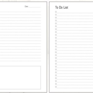 To do list printable,Printable To Do List,Minimal To Do List Printable,Daily, weekly to-do pdf planner checklist,Printable & Fillable PDF