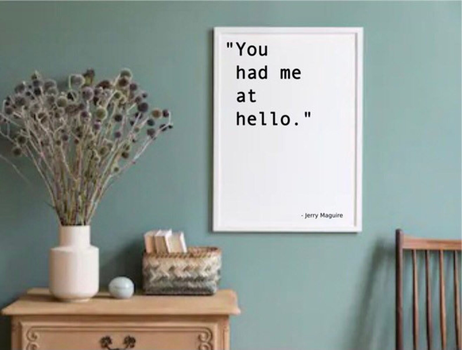 You Had Me At Hello Jerry Maguire Etsy
