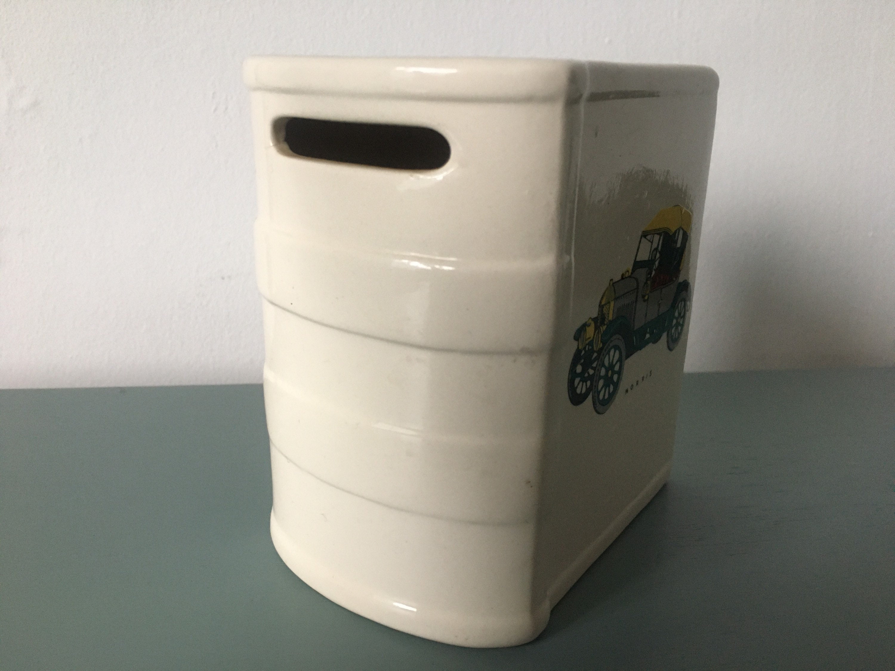 Vintage book shaped money box ceramic money box in the shape Etsy