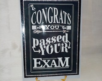 Congrats you passed your exam.