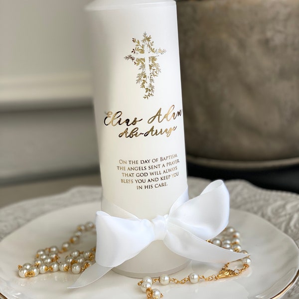 Christening Candle Etsy Australia