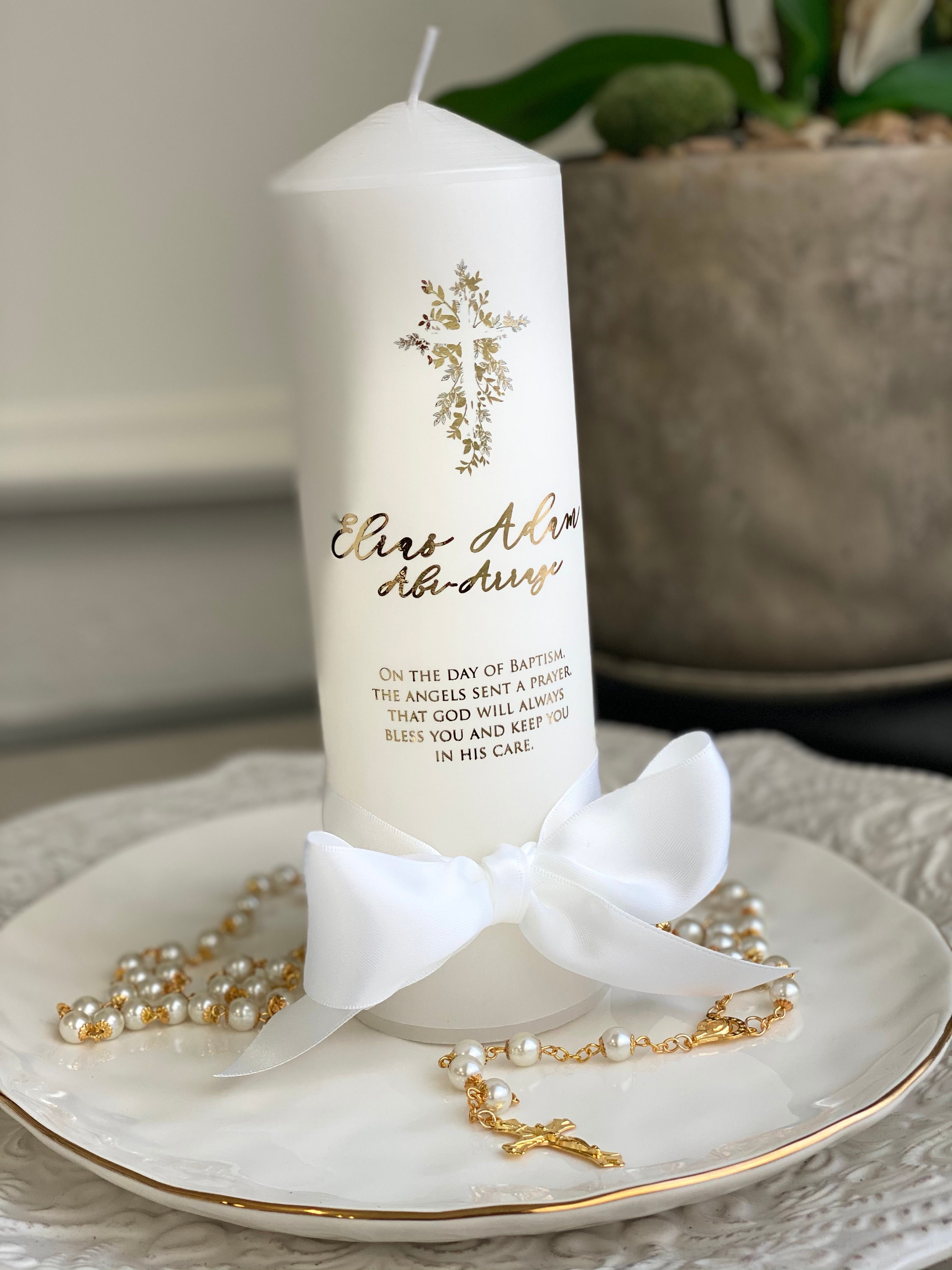 Baptism candle sale
