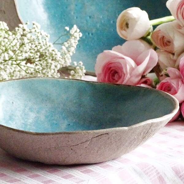Large Pottery Bowl Etsy