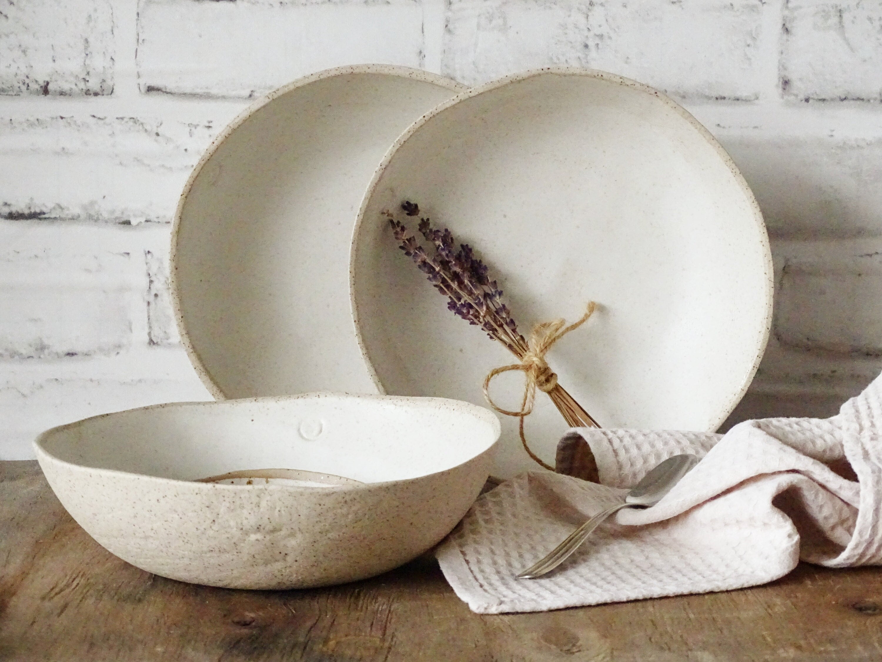 Minimal Dinnerware Etsy