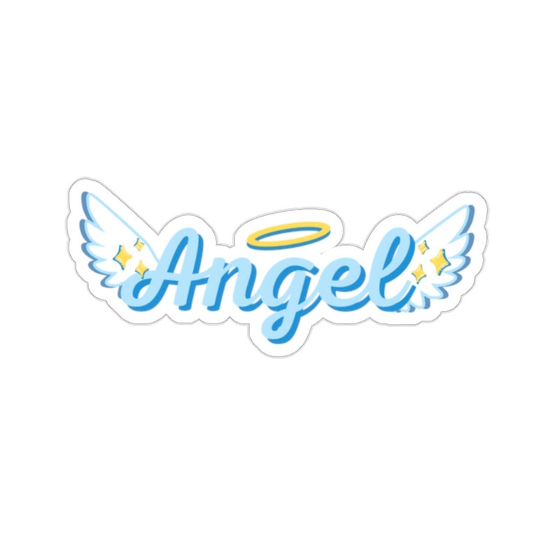 Angel Wings Y2K Early 2000s Sticker 4x4in HD 3D 90s Inspired | Etsy UK