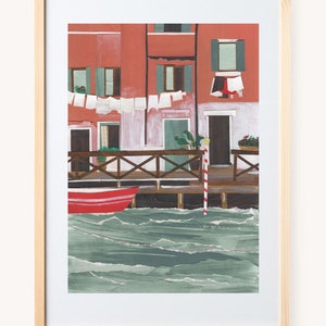Venezia - Art Print | Venice Art Print | Venice Travel Print | Italy | travel poster