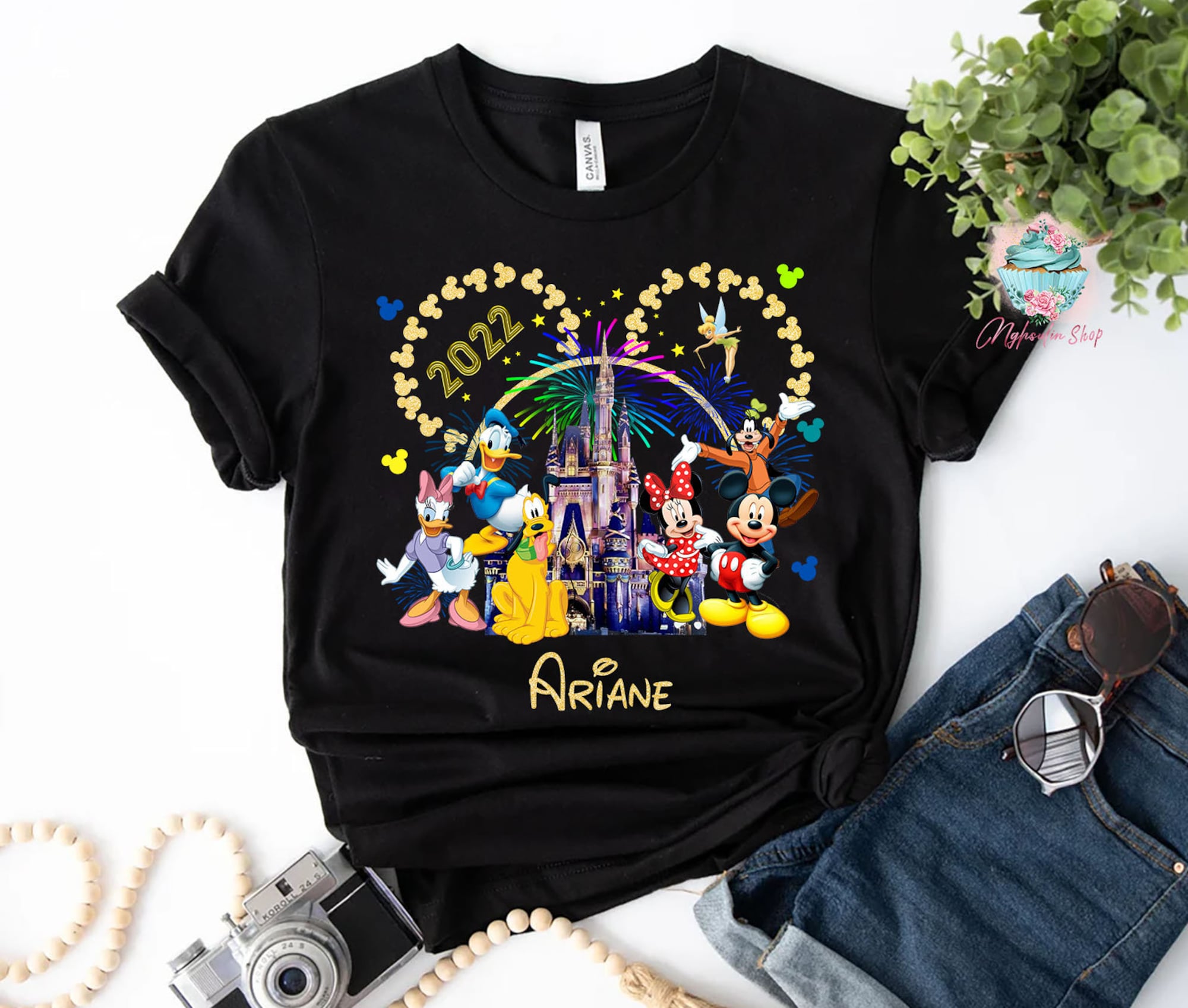 Walt Disney World Shirt, 50 Magic Year Disney World Shirt