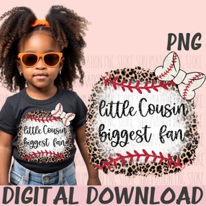 Baseball Png Sublimation Design Télécharger, Baseball petit cousin plus grand fan Png Sublimation Design Télécharger, Baseball dessins