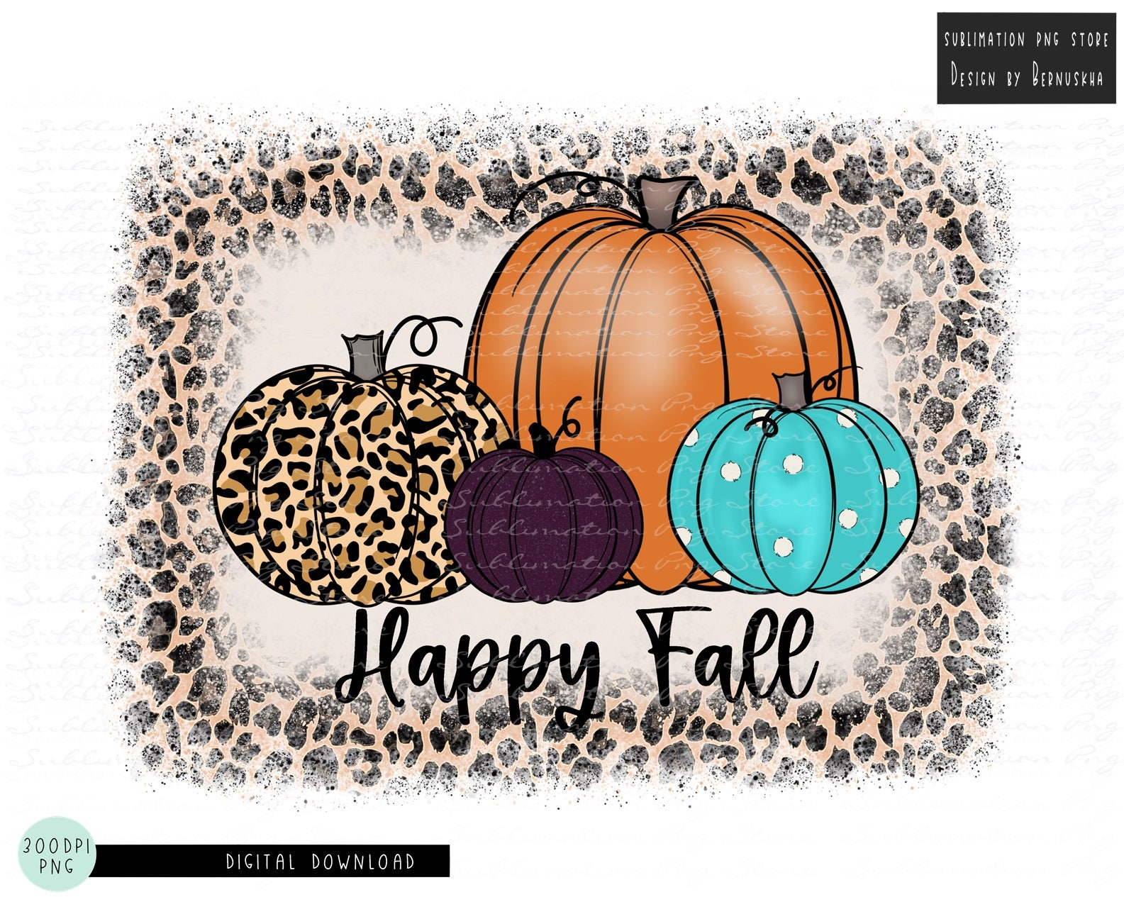 Printable Fall Thank You Gift Tags - Leopard Pumpkin - DIGITAL FILE –  Chevelly Designs