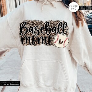 Baseball meme png-sublimatieontwerp downloaden, honkbalmeme png, honkbalmeme luipaard png, honkbalsublimatie png, honkbal Nana Design