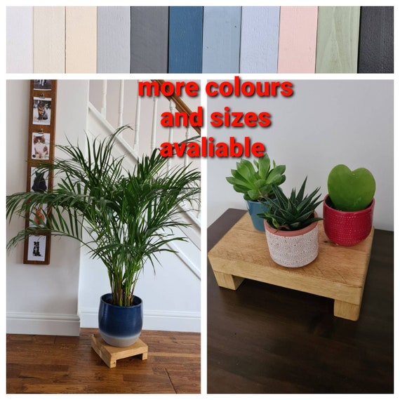 Rustic Wooden Low Plant Stand ,handmade Flower Floor Stand, Condiments  Display, Window Sill Succulent Display, Handmade,farmhouse, Cottage - Etsy