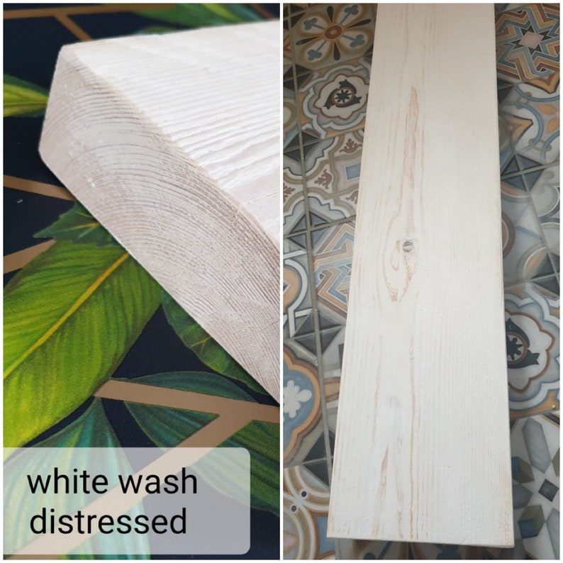 Rustic Floating Shelf Reclaimed Wooden Chunky Radiator Etsy UK